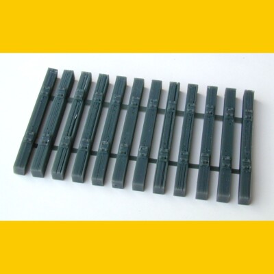 SINGLE TRACK BRIDGE TIES For CODE 125  O Scale 1/48 80' Scale feet (20'') Resin