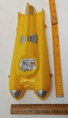 Vintage Plasticraft Rocket Car Space Toy