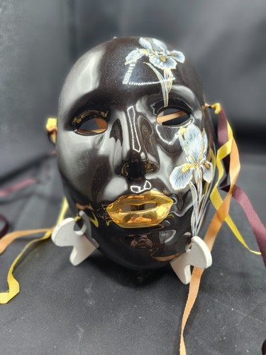 Vintage Mardi Gras Décor Clay Mask ~ Different Variations Available! - Picture 9 of 75