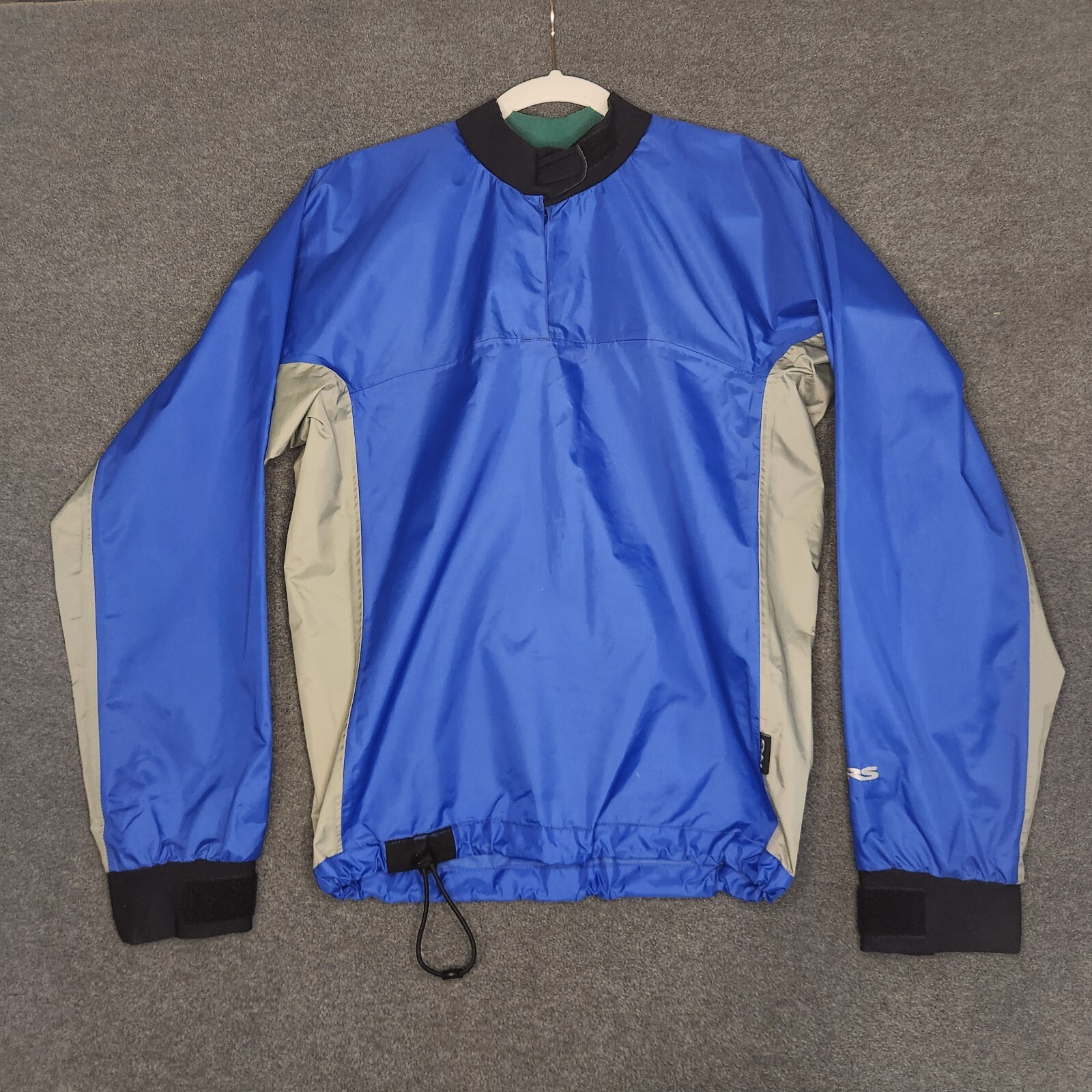 FILA NRS Giacca da Canottaggio Paddle Donna XS Impermeabile Nylon Shell Blu Grigio