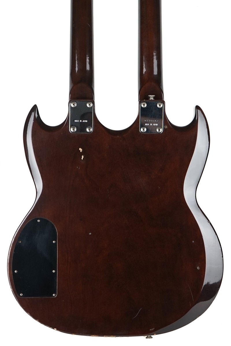 ナナナツ④ 1977 Ibanez 2404 Double Neck Bass and 6 String Walnut | eBay