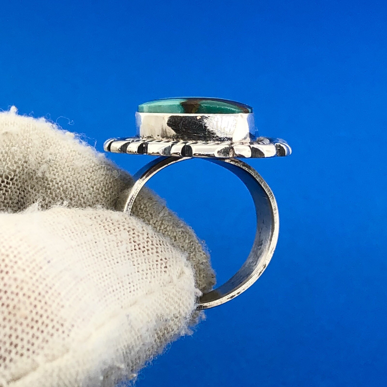 Native American Unsigned 925 Sterling Silver Turq… - image 5