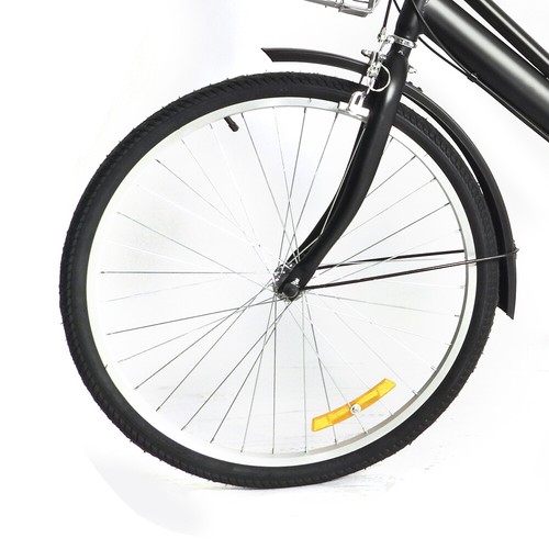 Triciclo 24 Pulgadas para Adultos 3 Ruedas 7 Velocidades Bicicleta para Mayores con Cesta de la Compra - Imagen 8 de 16