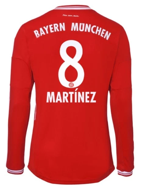 Trikot Adidas FC Bayern 2013-2014 Home Langarm WC - Javi Martinez [S-XXL] FCB - Bild 3 von 3