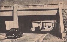 Short Route Underpass at Woodbridge New Jersey Unposted Postcard