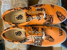 Vans Mens Era Tangerine Black Unisex Sneakers VN0A38FRU8K Size 11