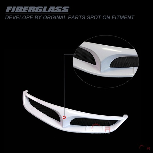 Pour 06-11 Honda FD2 Civic 4 portes officiel style SEK couvercle de grille de pare-chocs avant non peint