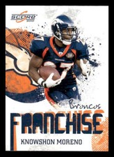 2010 Score #16 Knowshon Moreno Franchise Denver Broncos