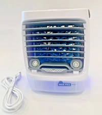 ChillWell 2.0 Evaporative Air Cooler w Humidifier Deluxe USB RECHARGABLE