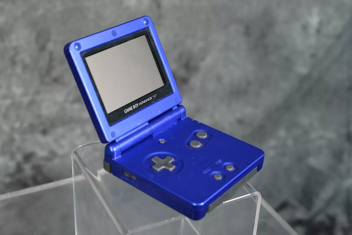 Cobalt Blue Game Boy Advance SP System used
