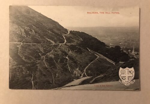 Vintage Postcard Malvern The Hill Paths. (J)￼ - Bild 1 von 2