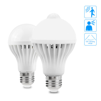 New 5W/ 7W/ 9W E27 PIR Infrared Motion Sensor Detection Auto Lamp LED Light Bulb New 5W/ 7W/ 9W E27 PIR Infrared Motion Sensor Detection Auto Lamp LED Light Bulb