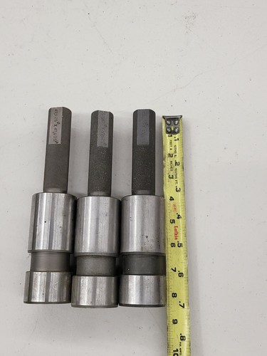 Amada Pega Coma Vela Vipros 1-1/4'' Turret Alignment jig set of 3 NO SLOT E5 - Picture 4 of 7