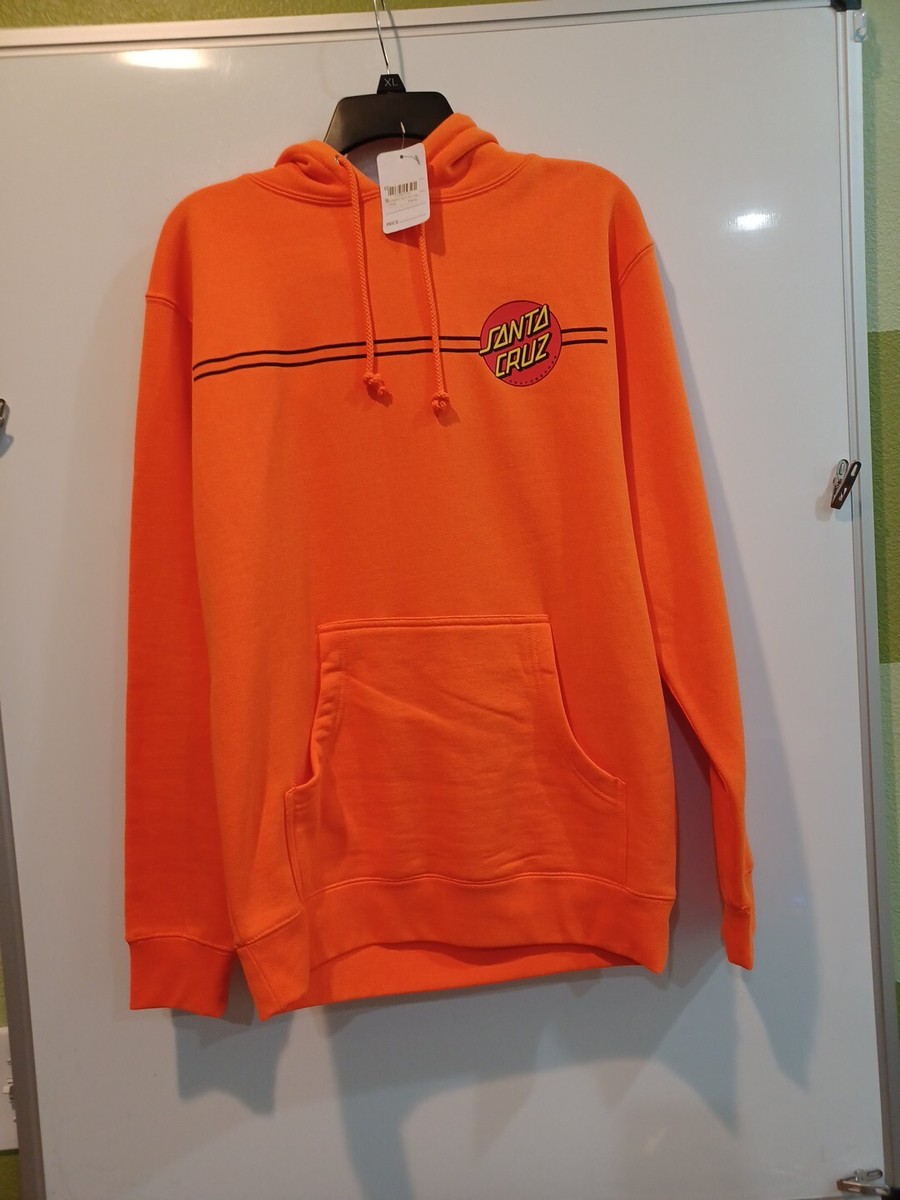 Santa Cruz NNT Safety Orange Classic Dot Sm*Fleece Lined Pullover