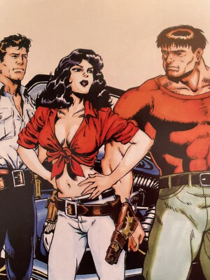 Cadillacs And Dinosaurs Poster 12x16