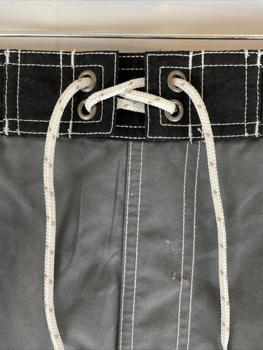 Paradise Collection Men XL Lined Board Shorts Swim Trunks Grey NEW w/ Pocket NEW - Picture 5 of 9