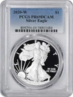 2020-W $1 American Silver Eagle PR69DCAM PCGS