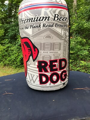 Beer Ad Inflatables Red Dog Premium From The Plank Road | eBay