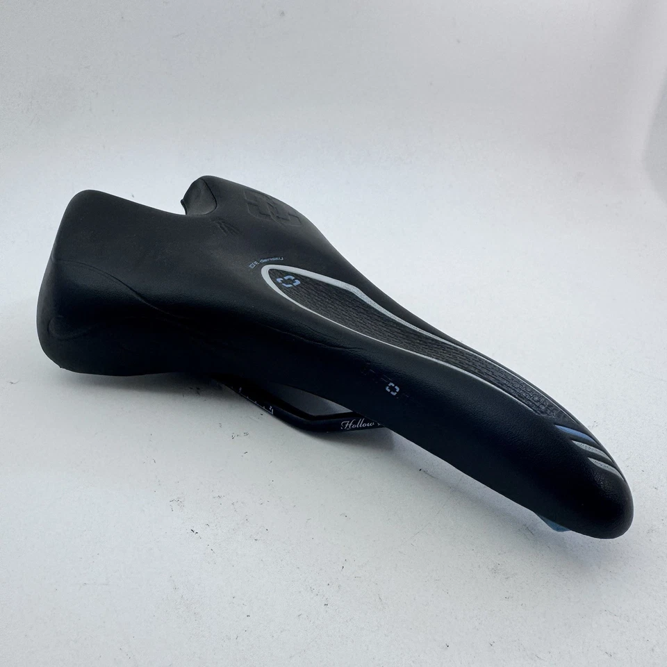 Asiento de sillín vintage Bontrager RL Inform WSD azul negro 150 rieles Hallow SS A70 Foto 2 de 4