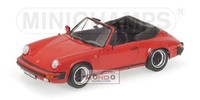 1:18 Minichamps Porsche 911 Carrera Cabriolet 3.2 Red 1983 100063030 Modellbau