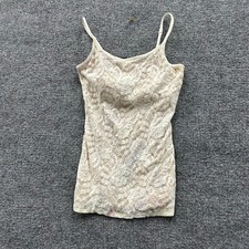 Express Cami Womens Size S Beige Floral Lace Adjustable Strap Bra Camisole NWT