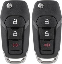 Flip Key Fob Replacement Fits for 2015 2016 Ford F150 Key Fob F250 F350 2017