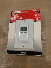Utilitech 15-Amp Digital Daylight Saving Lighting Timer 7 Settings New Sealed