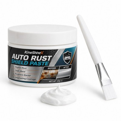 Car Metal Rust Repair Paste, Auto Rust Shield Paste 30G With Brush