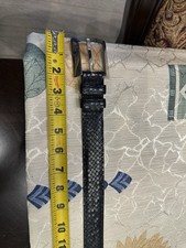 Auténtico Cinturón Gianni Versace Talla 100/40 Negro