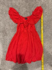 Lulus Red Womens Dress Red Medium