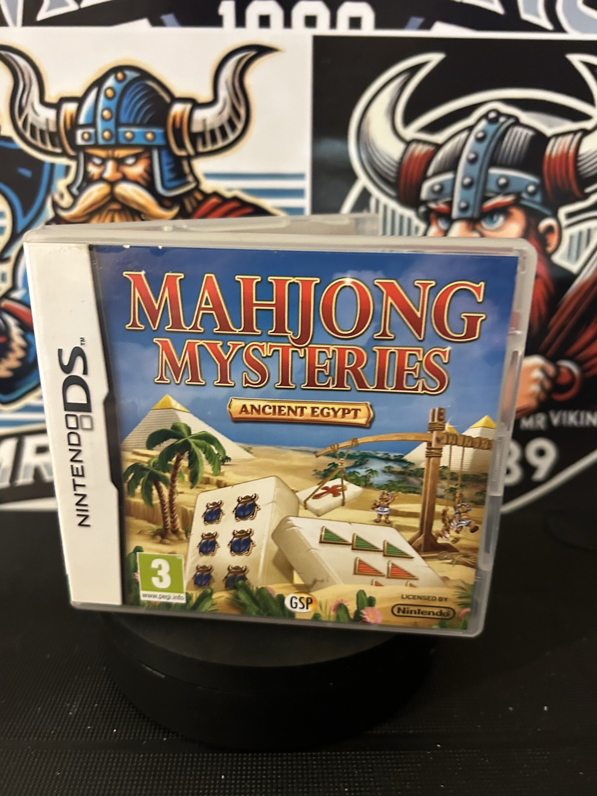 Mahjong Mysteries: Ancient Egypt (Nintendo DS, 2010) - European Version