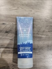 New Bath  Body Works FROSTED COCONUT SNOWBALL Ultimate Hydration Body Cream 8oz