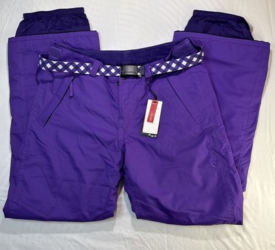 ONeill Womens Fifty2 Series 5Kmm 8Kg Snow Pants Ski Snowboard  Purple XL New NWT