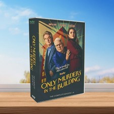 Only Murders in the Building : the Complete Seasons 1-4 DVD, 8-Disc Set 