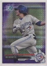 2017 Bowman Chrome Prospects Mega Box Purple Refractor 243/250 Bo Bichette 0b67