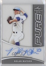 2015 Leaf Trinity Pure Nolan Watson #P-NW1 Auto 1s8