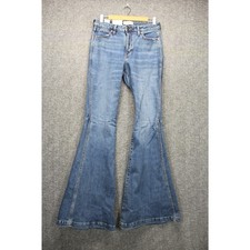 Women's Wrangler Retro Bailey High Rise Flare Jean Size 28x36 Blue NEW