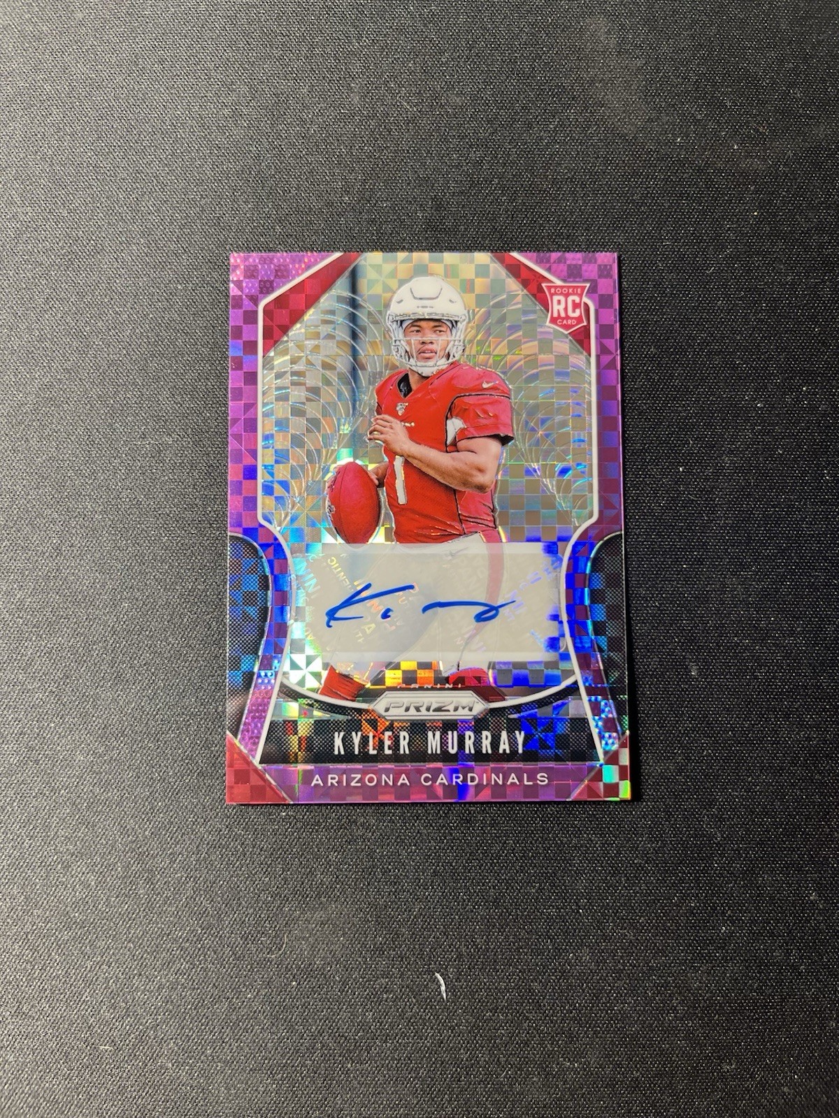 2019 Panini Prizm - Rookies Kyler Murray #301 Purple Power Prizm Autographs /49 