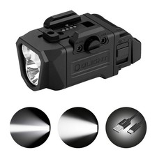 OLIGHT PL X Tactical Flashlight Rechargeable USB-C Dual Beams Matte Black