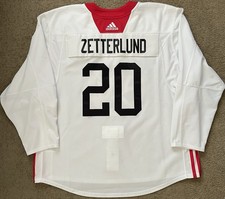 Fabian Zetterlund Training Camp Jersey - San Jose Sharks Practice Worn Adidas