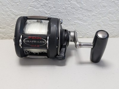 PENN GRAPH-LITE GLD-20 2-Speed Lever Drag Big-Game Reel - MADE IN USA