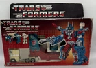 Transformers G1 Ultra Magnus Opened Box with Rubber Tires & Unpainted Face