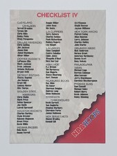 1996-97 Hoops #350 Checklist (inserts) ~ Basketball