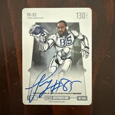 2026 Bo Jackson Battle Arena PG-D3 Pierre Garcon Debut Steel Auto Inspired Ink