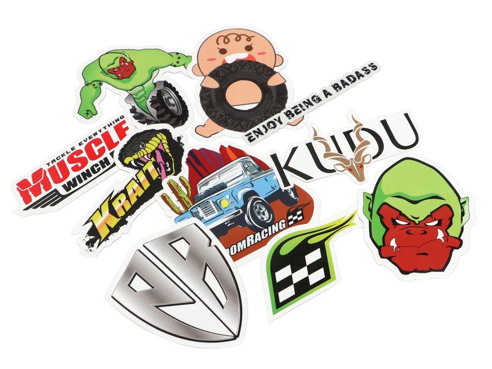 Boom Racing BR-Sticker Sticker Pack
