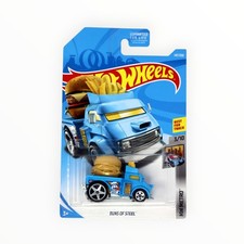 Hot Wheels Buns of Steel 147/250 - Blue - 2019 Mainline A