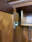 Solid Hardwood, High Quality Armoire/entertainment Unit Detailed Inlay Doors (8) — photo 8