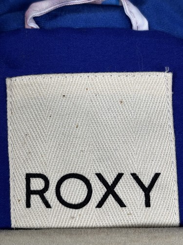 Roxy Jet Ski Snow Jacket Small Floral Mazarine Blue DryFlight Ski Coat - Picture 6 of 11
