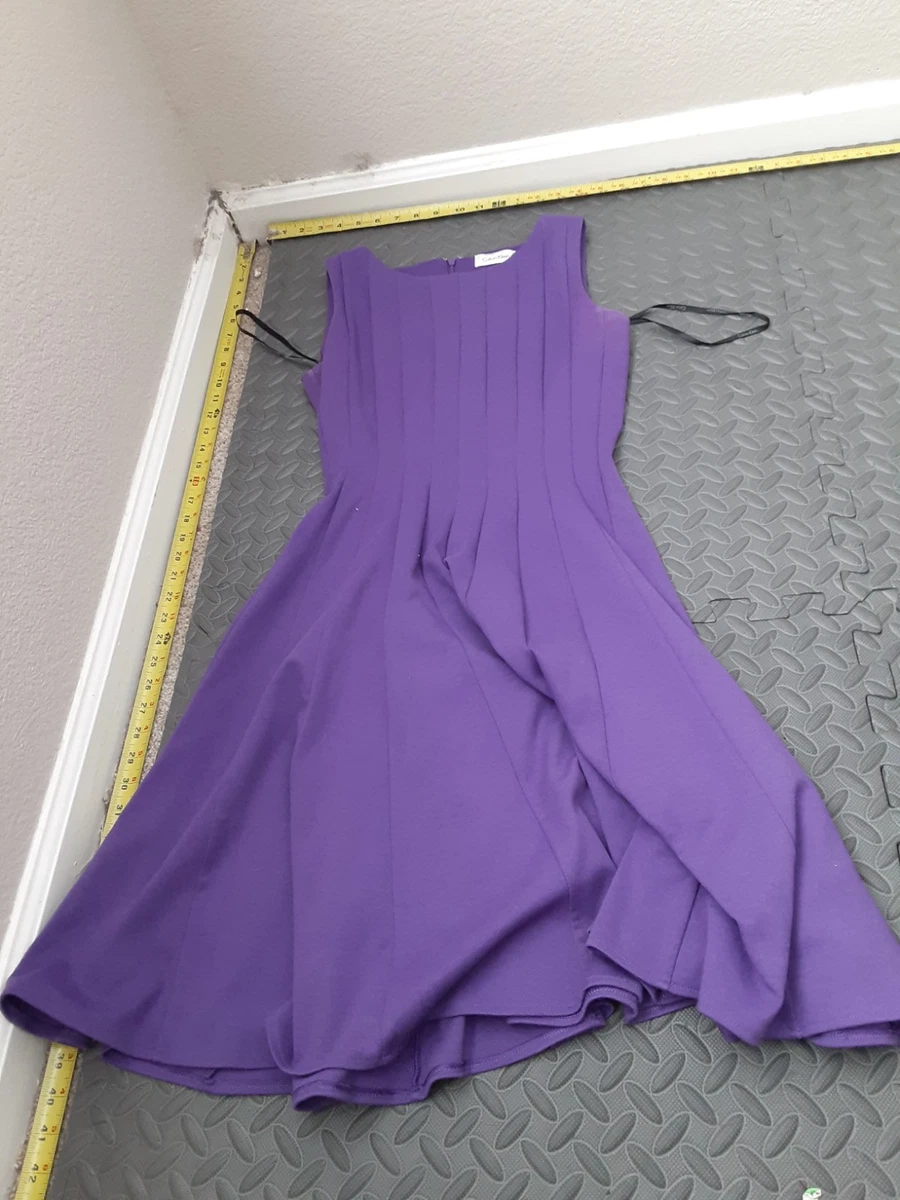 chinese dress ladies Calvin Klein Womens Floral Midi Dress, Purple, Large at Amazon Women's  Clothing store main image 1