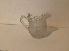 ANTIQUE c1869 GREENER GLASS POLITICAL MILK JUG&rdquo;GLADSTONE FOR THE MILLION&rdquo;EX CON
